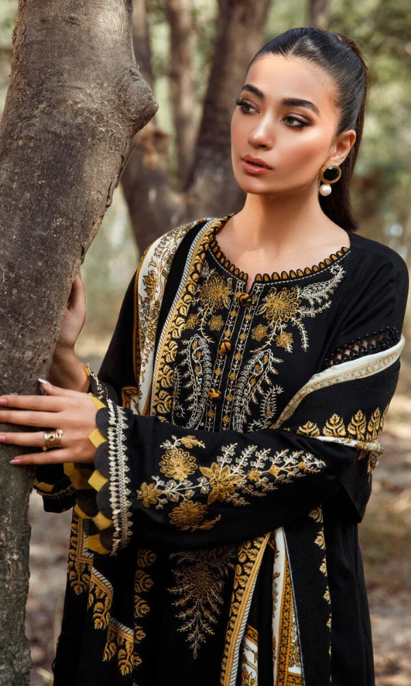 AISLING- 3PC DHANAK | Embroidered.