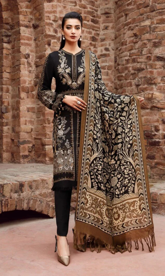 AISLING- 3PC DHANAK | Embroidered.
